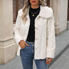 Double-Sided Plush Casual Cardigan Coat