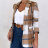 Casual Plaid Coat