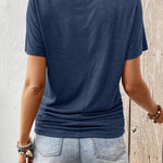 Summer Short Sleeve Casual Top
