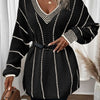 Vertical Casual Loose Sweater